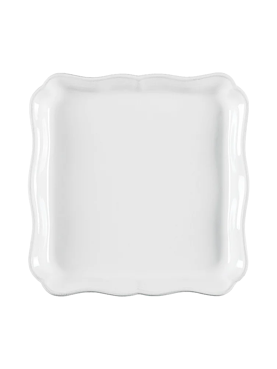 
Handmade Serving Plate "Alentejo" - White