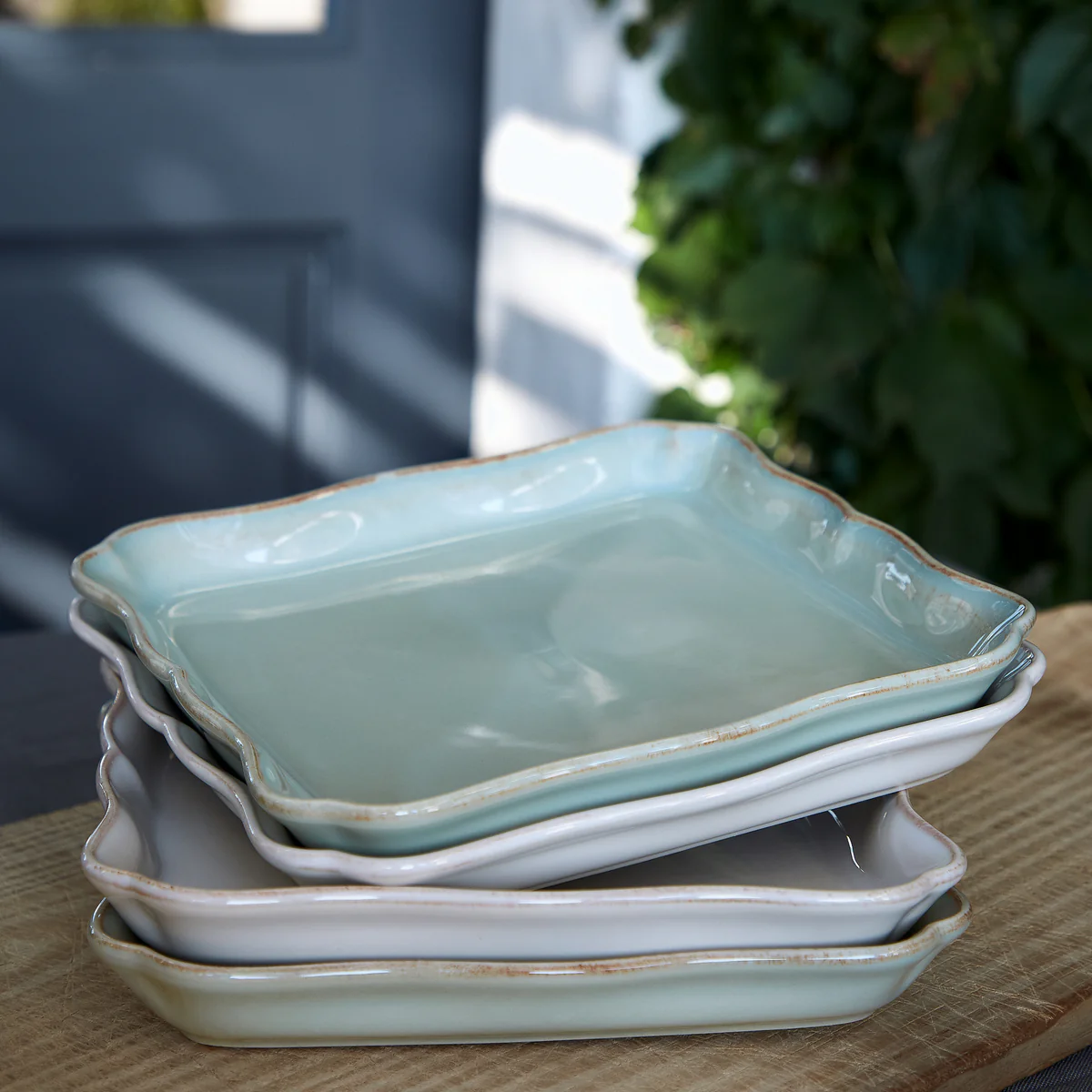 
Handmade Serving Plate "Alentejo" - White