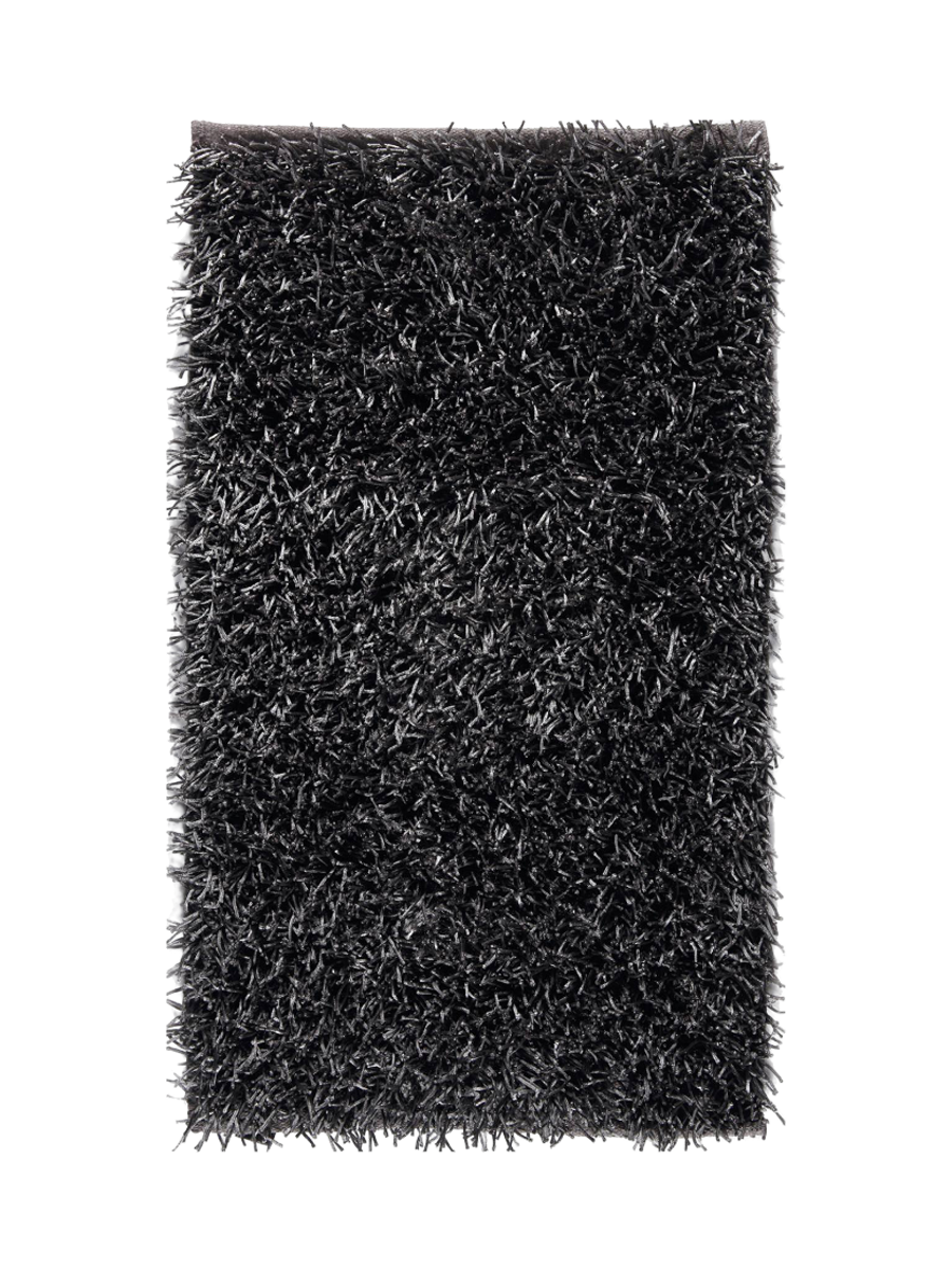 
Tapis de bain design « Kemen » gris foncé - 60 x 100 cm