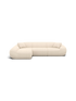 Textured fabric Cream
