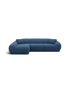 Textured fabric Dark Blue