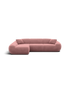 Satin trim Salmon pink