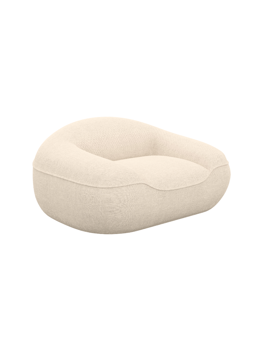 
Design Loungesessel „Novara“ mit Strukturstoff-Bezug - Strukturstoff Anthrazit