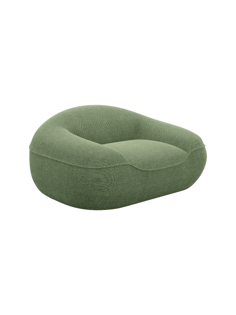 
Design Loungesessel „Novara“ mit Strukturstoff-Bezug - Strukturstoff Anthrazit