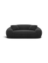 Textured fabric Black