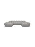Tessuto strutturato Grigio chiaro