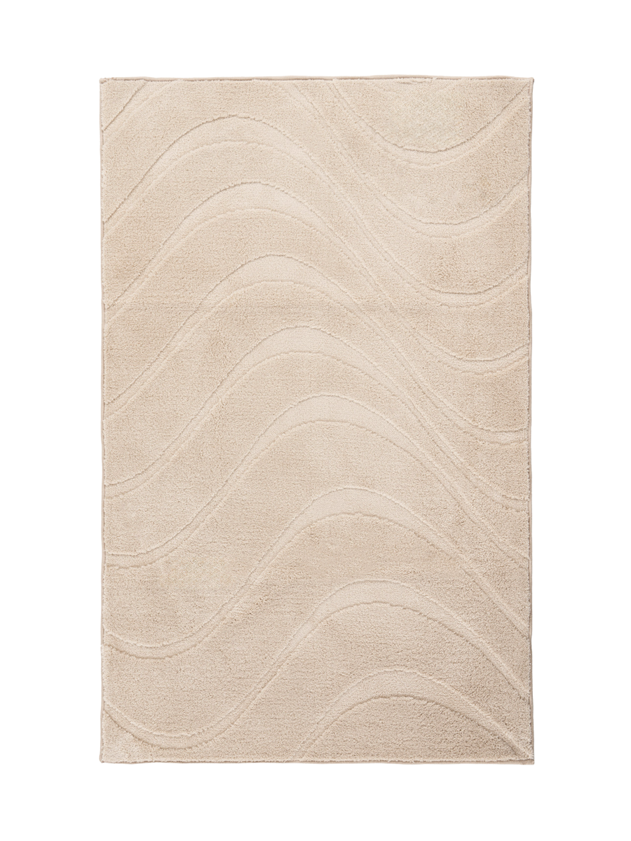 
Hochwertiger, waschbarer Badteppich „Lina“ - Beige - 40 x 60 cm