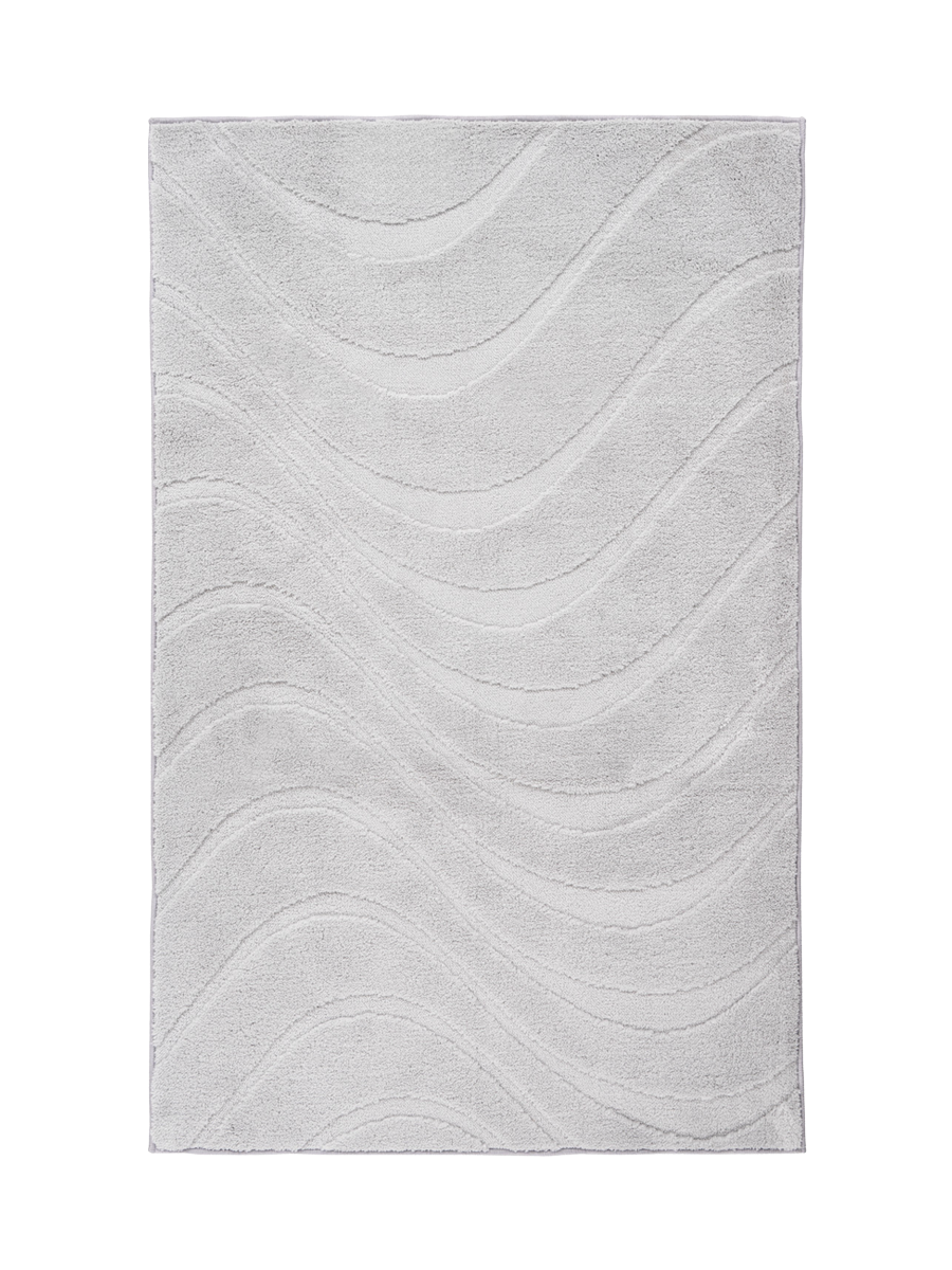 
Hochwertiger, waschbarer Badteppich „Lina“ - Silver - 40 x 60 cm