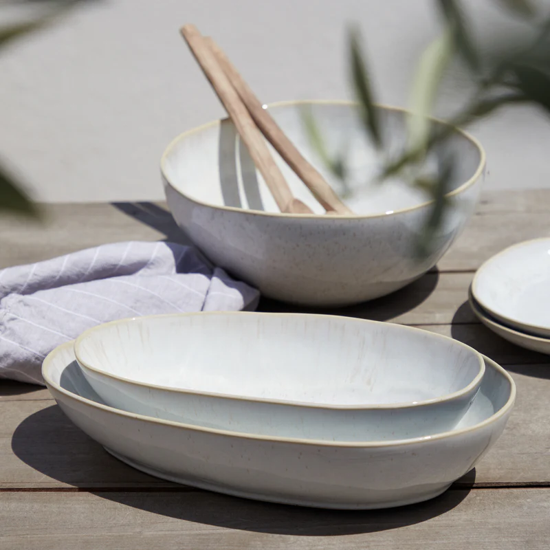 
Handmade Baking Pan "Eivissa" - Sand Beige