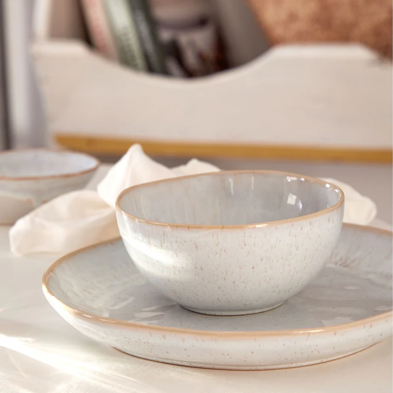 
Corbeille de fruits artisanale « Eivissa » - Sable beige
