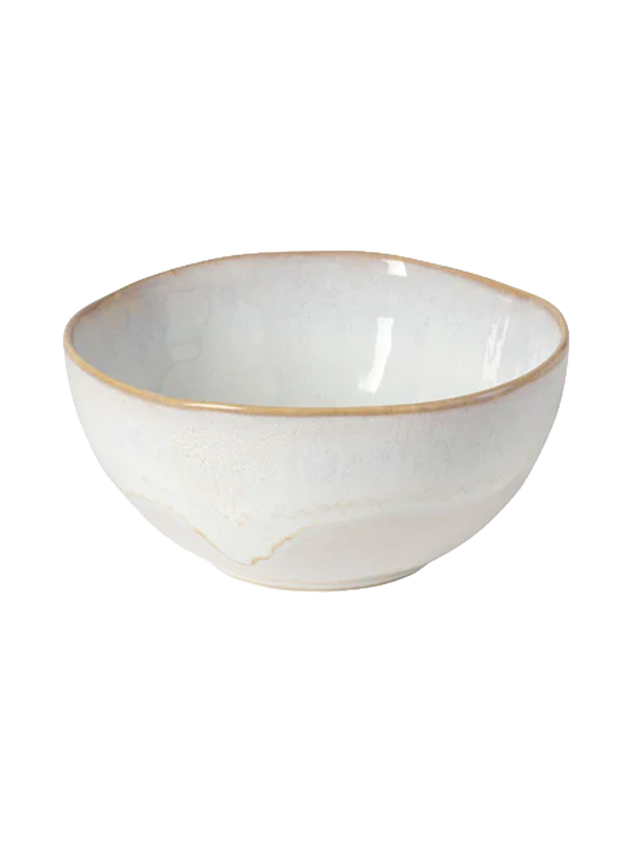 
Handmade, round soup/cereal bowl "Brisa" - Salt