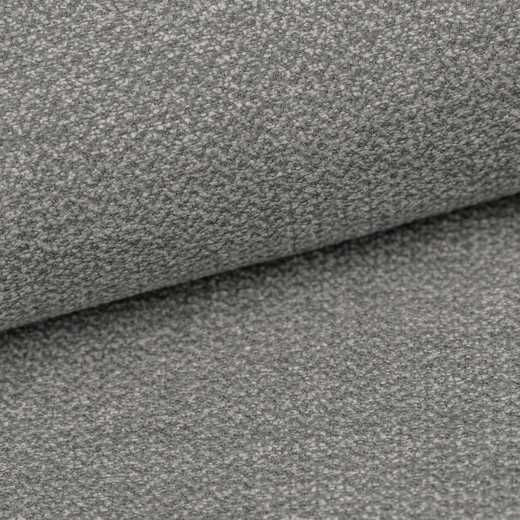 
Design Polsterbett „Amara“ mit Ablagefach, Webstoff Grau - 140 x 200 cm