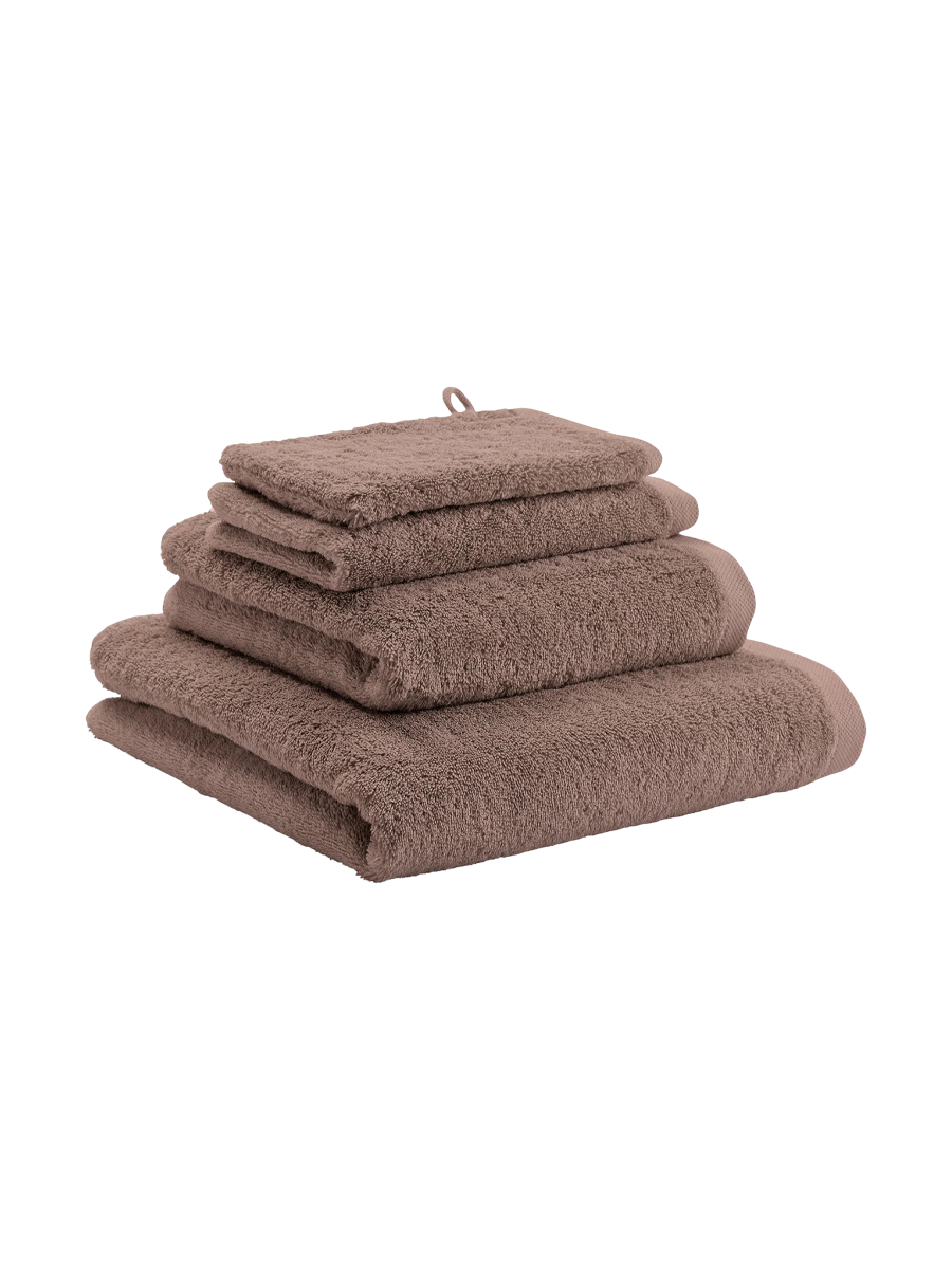 
Serviette de bain Jacquard « London » en différentes tailles - Camel - 30 x 50 cm