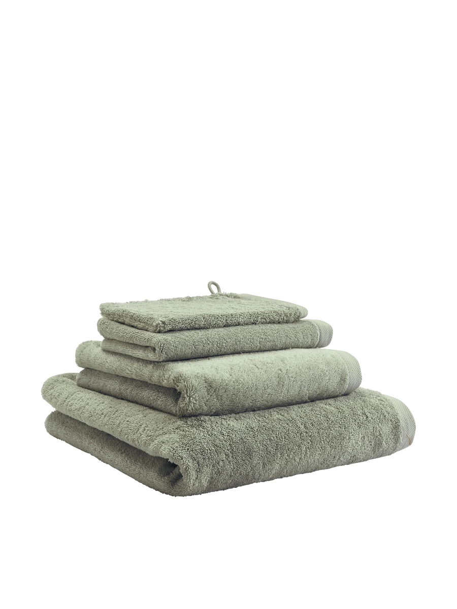 
Serviette jacquard « London » de différentes tailles - Thyme - 55 x 110 cm