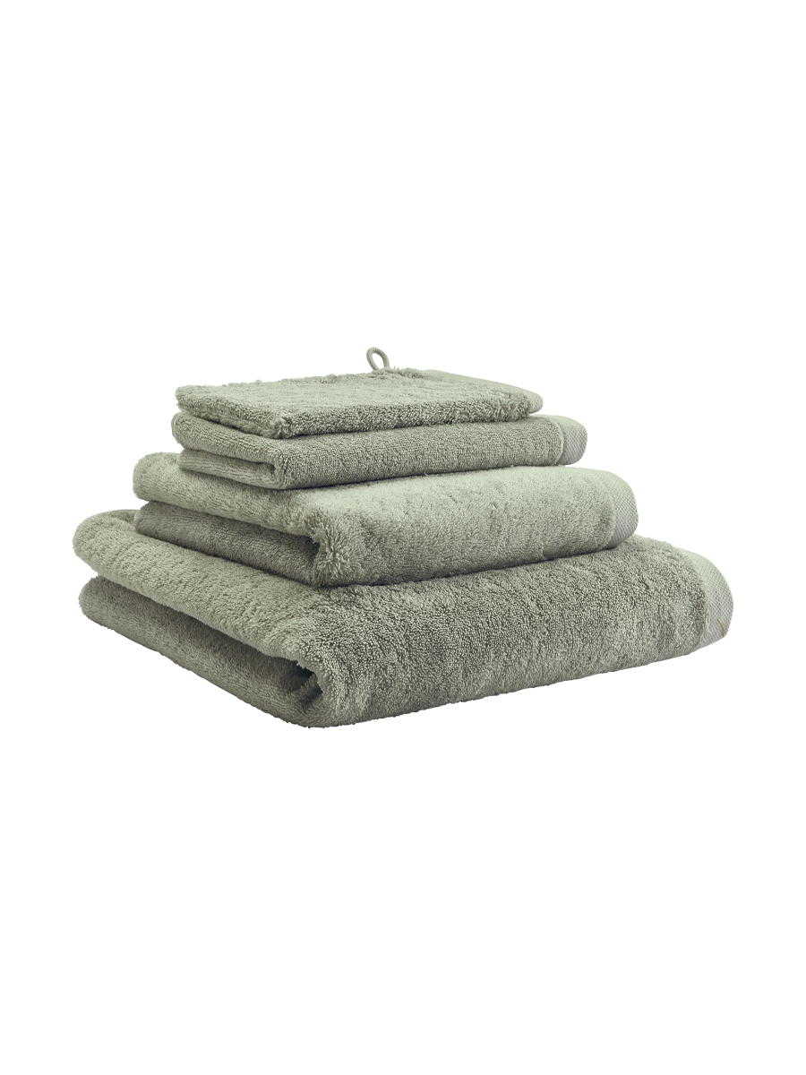 
Serviette jacquard « London » de différentes tailles - Thyme - 30 x 50 cm