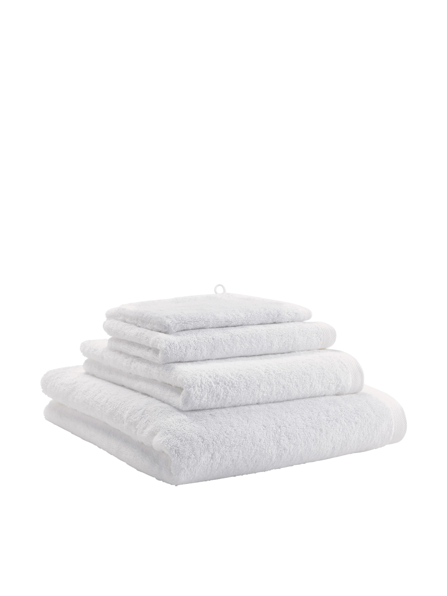 
Serviette jacquard « London » en différentes tailles - blanc - 55 x 110 cm