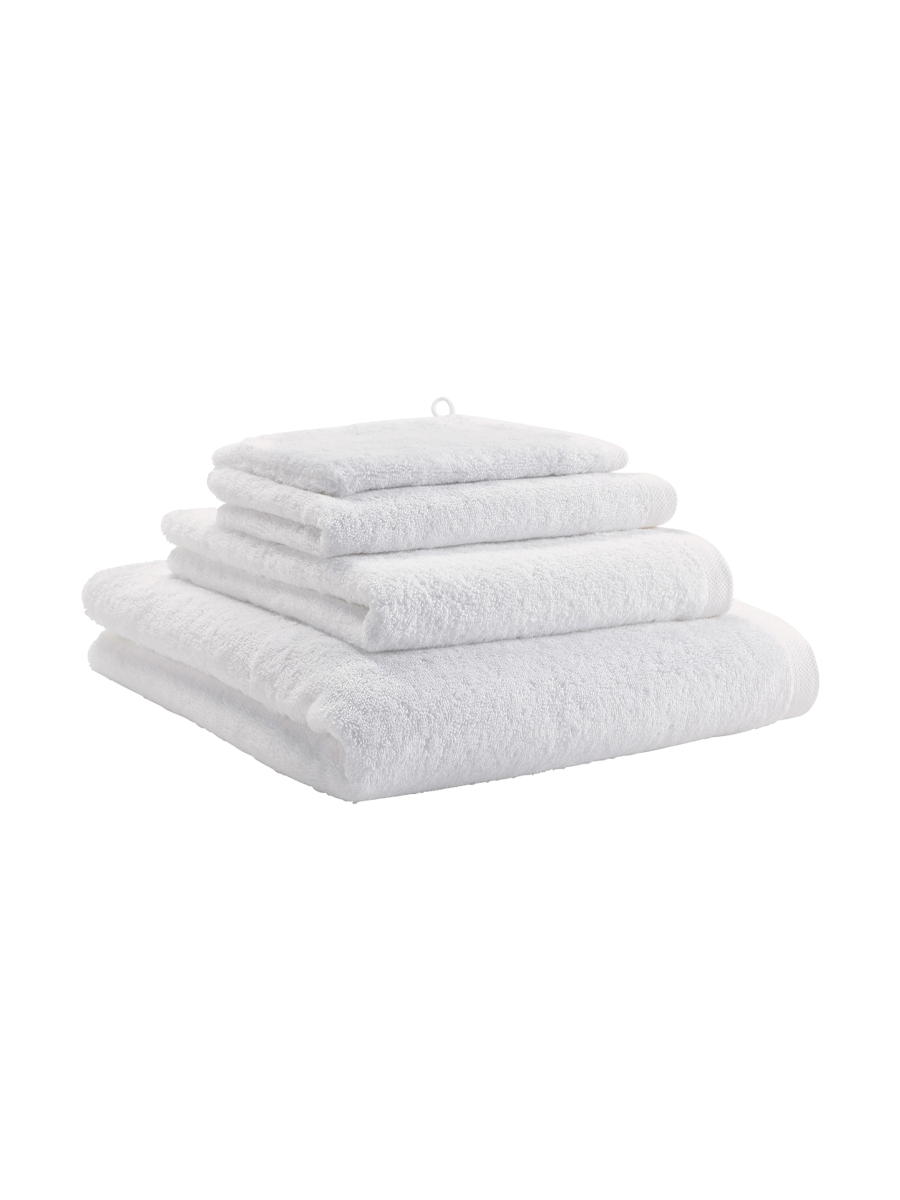
Serviette jacquard « London » en différentes tailles - blanc - 30 x 50 cm