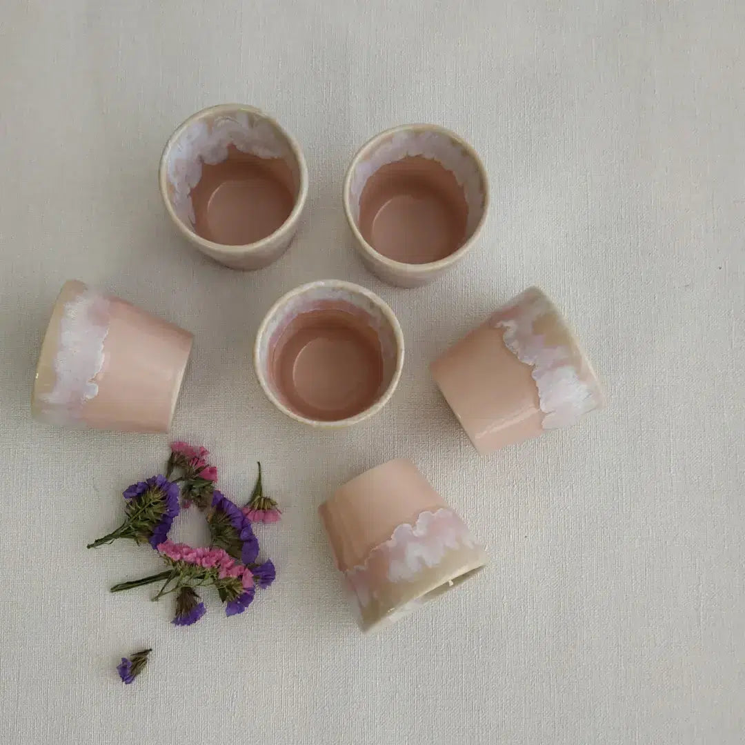 
Handmade "Grespresso Espresso" Mug - Soft Pink