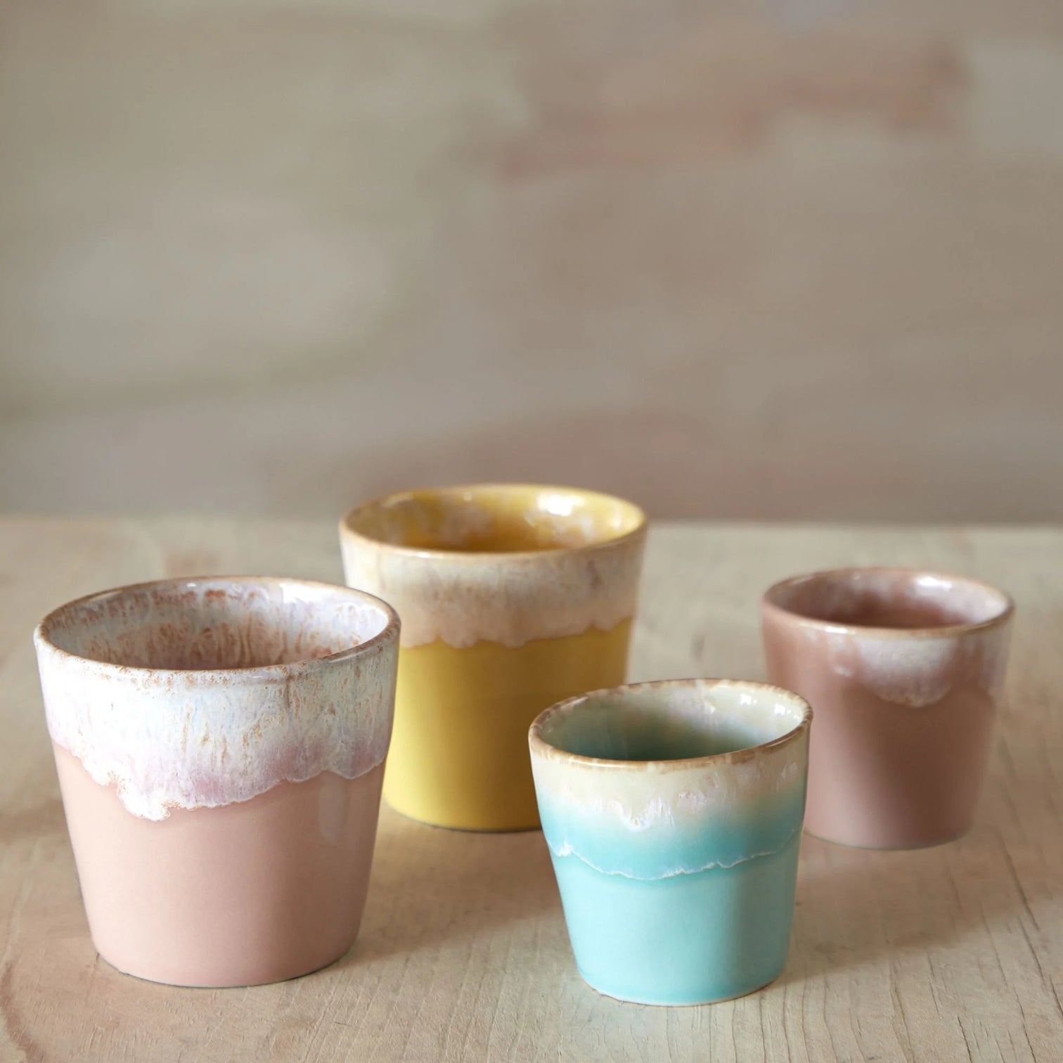 
Handmade "Grespresso Lungo" Mug - Soft Pink
