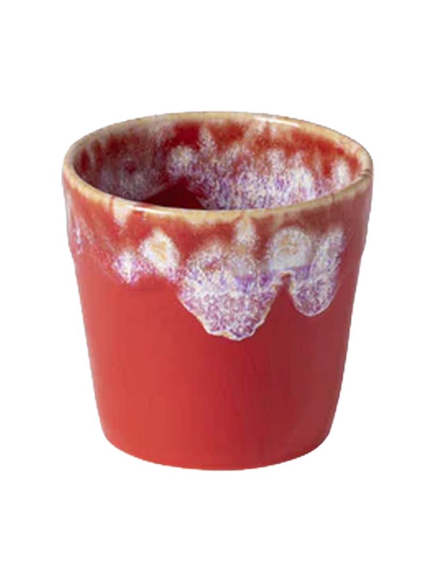 
Handmade "Grespresso Lungo" Mug - Red