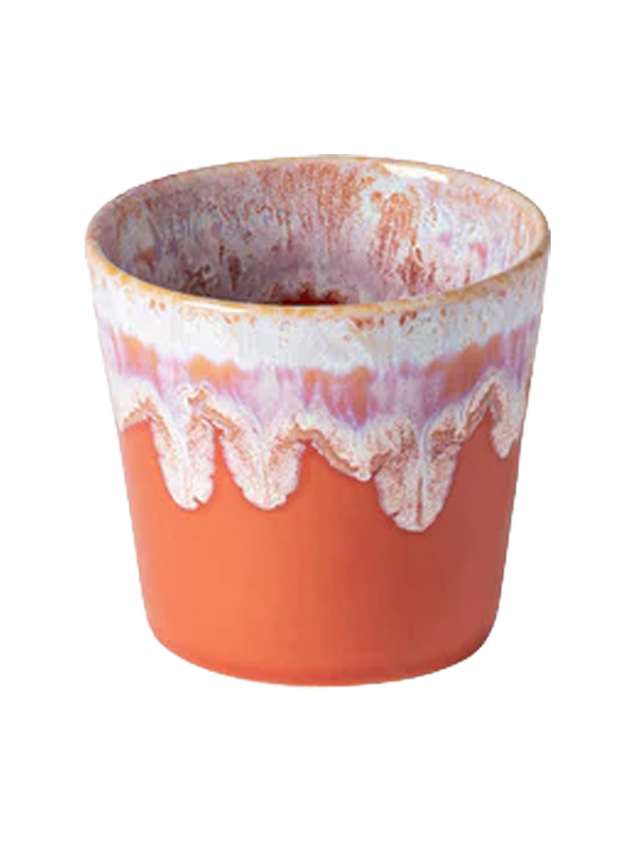 
Handmade "Grespresso Lungo" Mug - Sunset Red