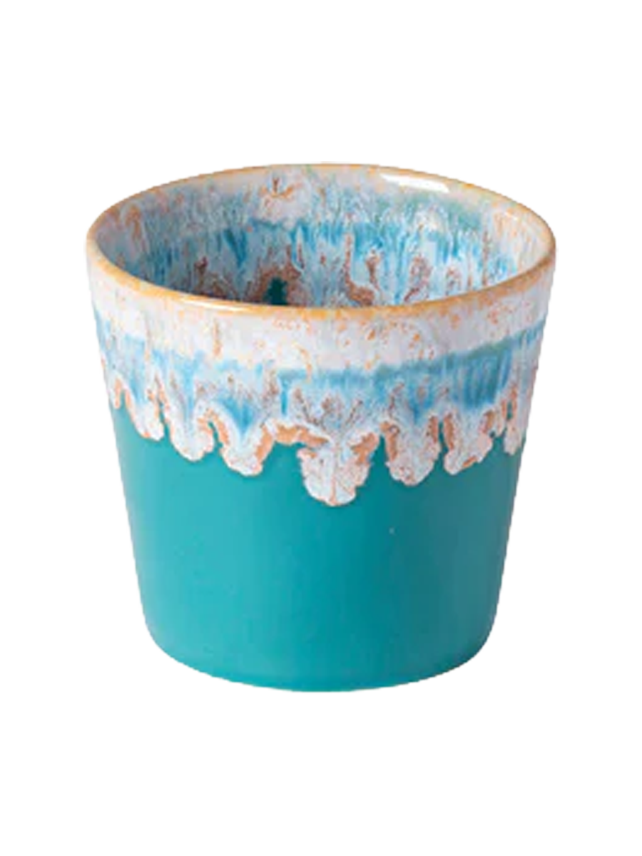 
Handmade "Grespresso Lungo" Mug - Turquoise