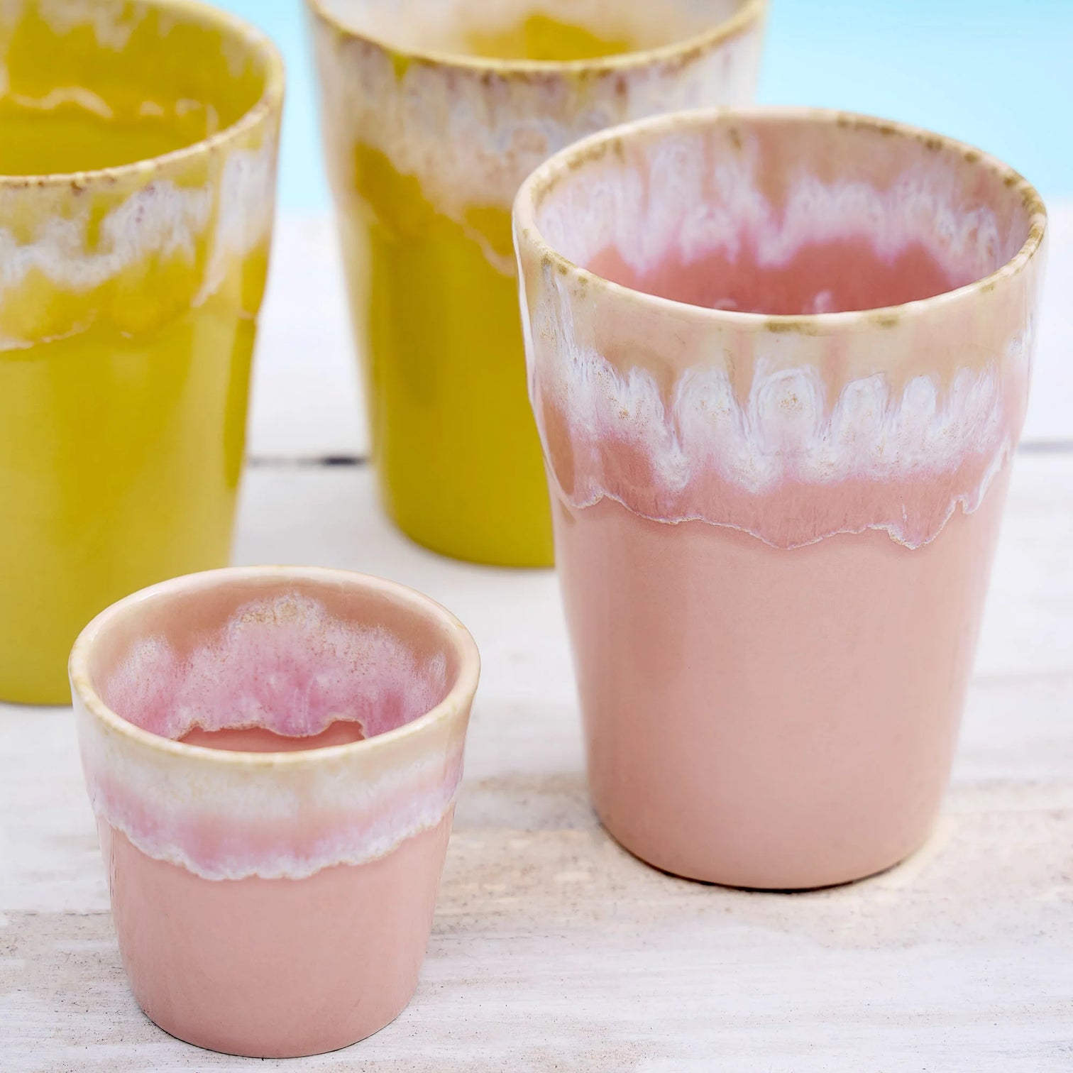 
Handmade Mug "Grespresso Mocca" - Yellow