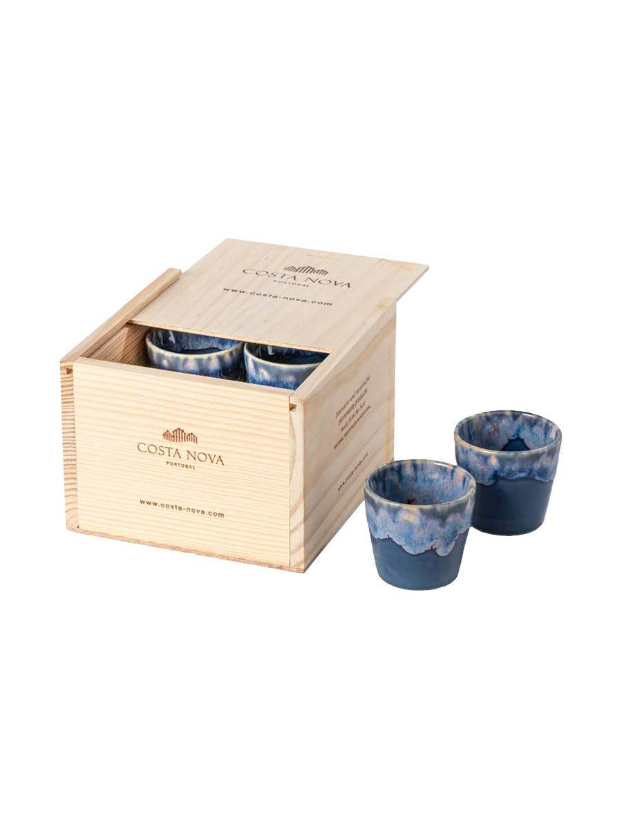 
Set-cadeau Grespresso 8 pièces « Espresso » - Denim
