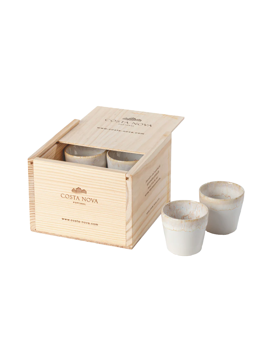 
Set-cadeau Grespresso 8 pièces « Espresso » - Blanc