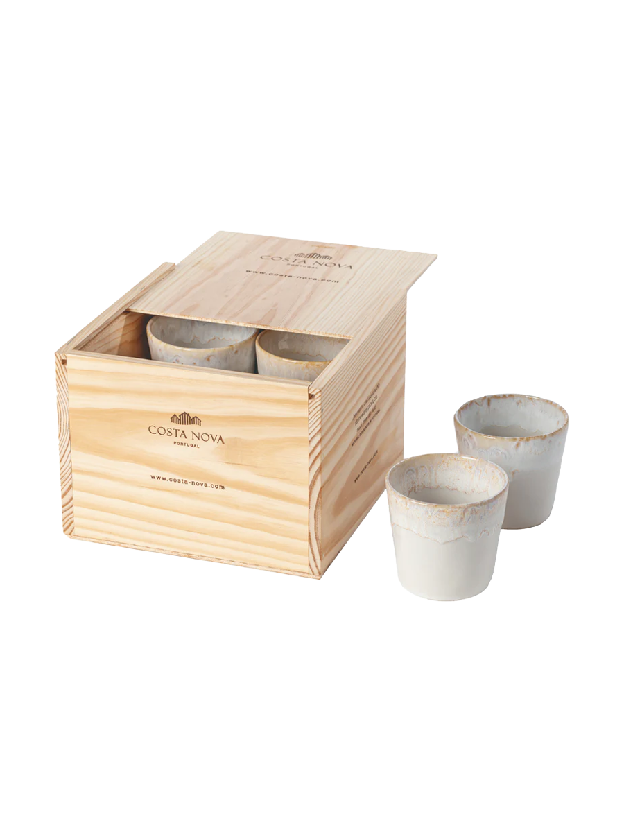 
Coffret cadeau Grespresso « Lungo » 8 pièces - Blanc