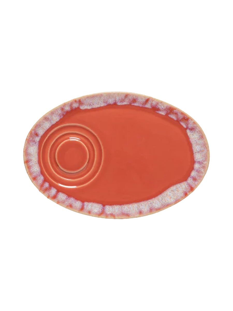 
Handmade "Grespresso" Saucer - Sunset Red