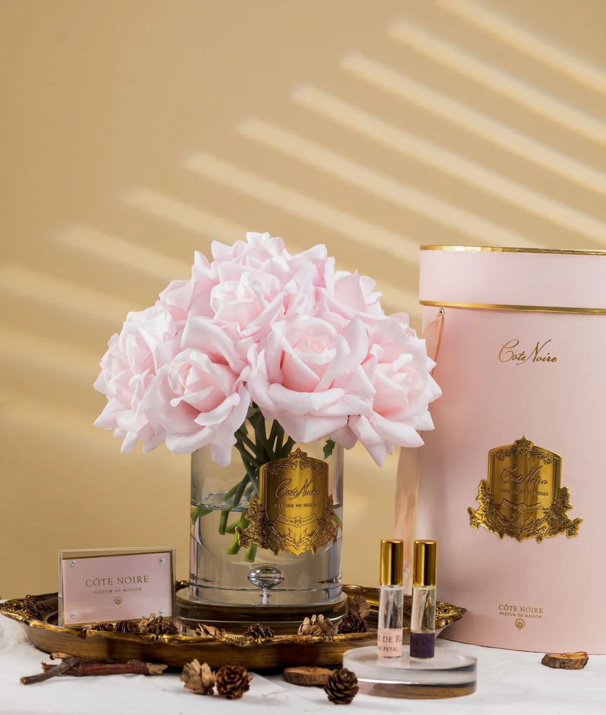 
Diffuseur de parfum d'ambiance de luxe « Luxury Grand Bouquet » - Rose français