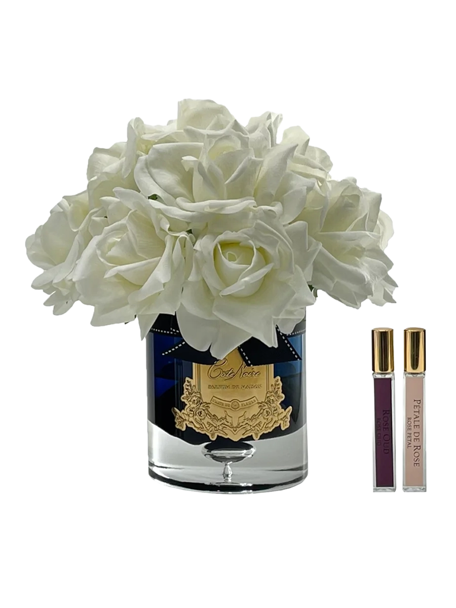 
Diffuseur de parfum d'ambiance de luxe « Luxury Grand Bouquet » - Noir et ivoire
