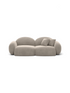 Velvet cover Dark Beige