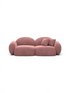 Satin trim Salmon pink