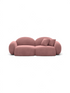 Satin trim Salmon pink