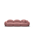 Satin trim Salmon pink