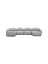 Echtleder Light Grey