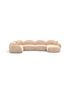 Samtbezug Beige