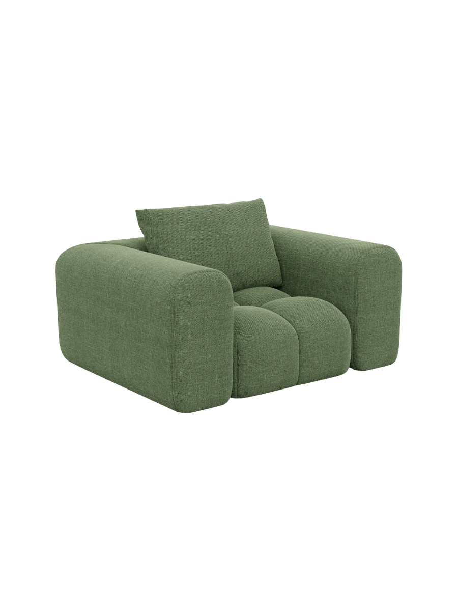 
Design Loungesessel „Velina“ mit Strukturstoff-Bezug - Strukturstoff Anthrazit