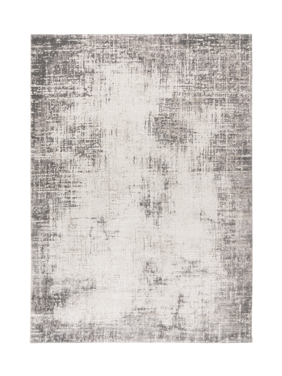 
Hochwertiger Designer Teppich „LYON 501“, Silver - 80 x 150 cm