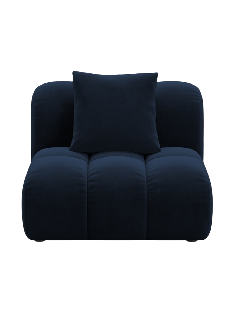 
"Arden" Design Seating Element - Velvet Royal Blue