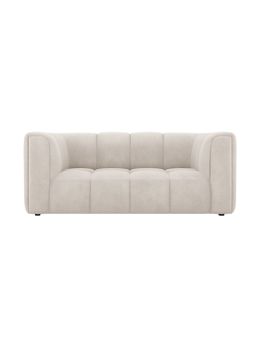 
2-Sitzer Design Sofa "Adams" - Chenille Beige