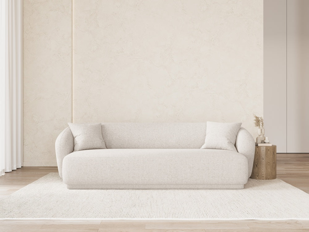 
Canapé design 3 places "Jane" - Chenille Beige Clair