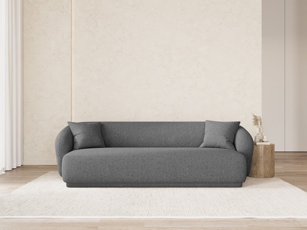 
Canapé design 3 places "Jane" - Chenille grise