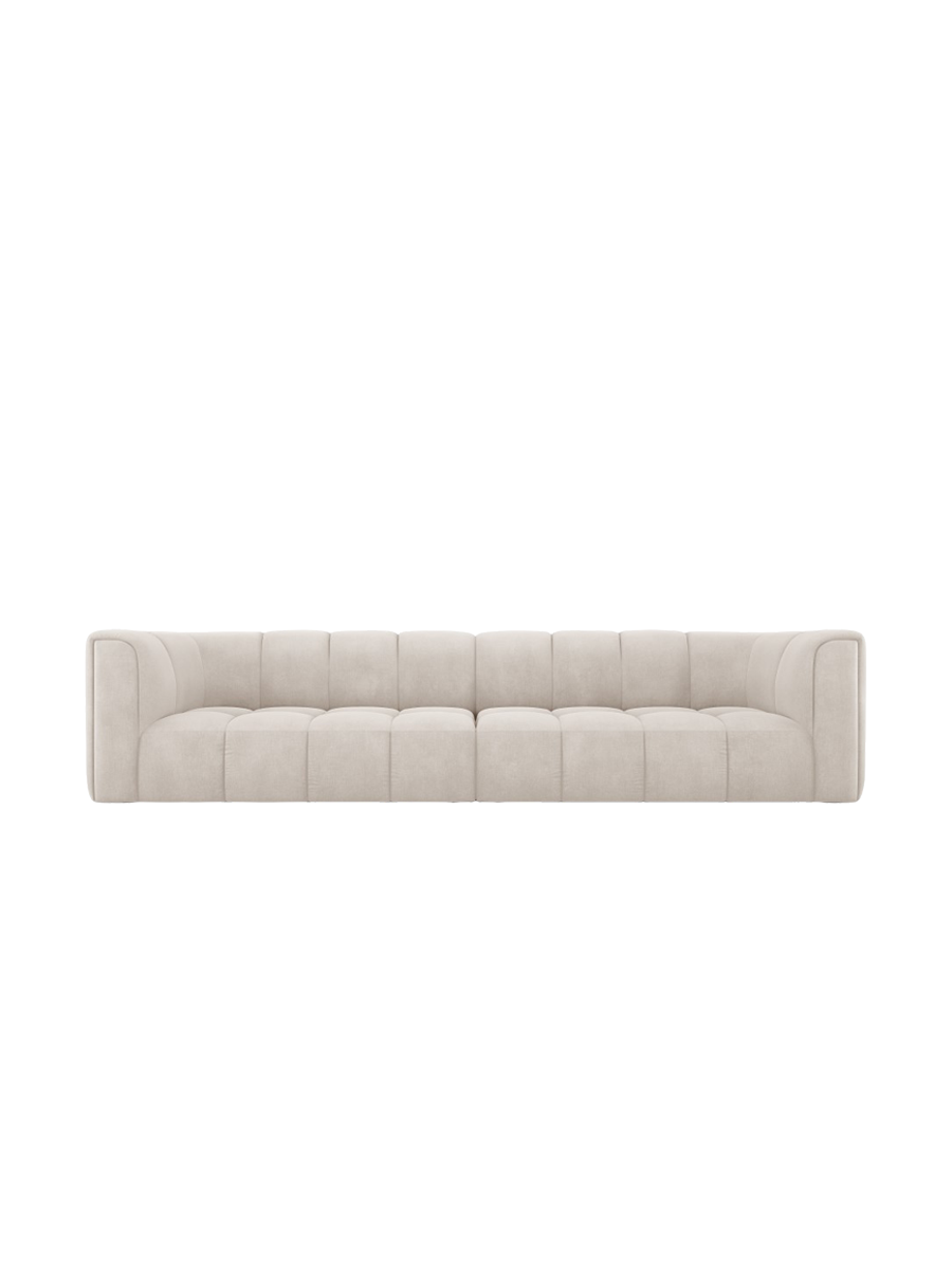 
4-Sitzer Design Sofa "Adams" - Chenille Beige