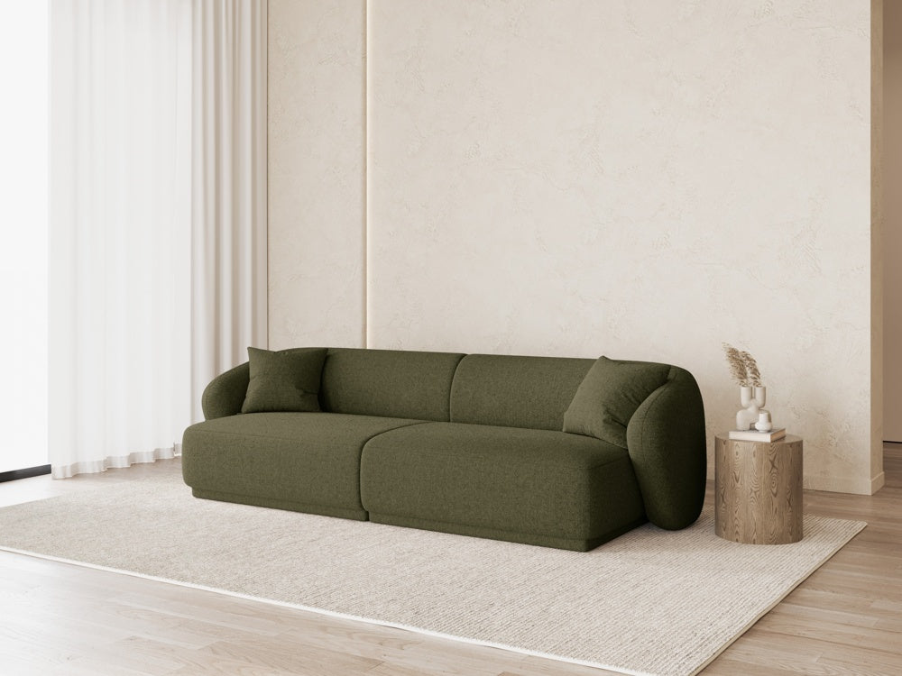
Canapé design 4 places "Jane" - Chenille vert