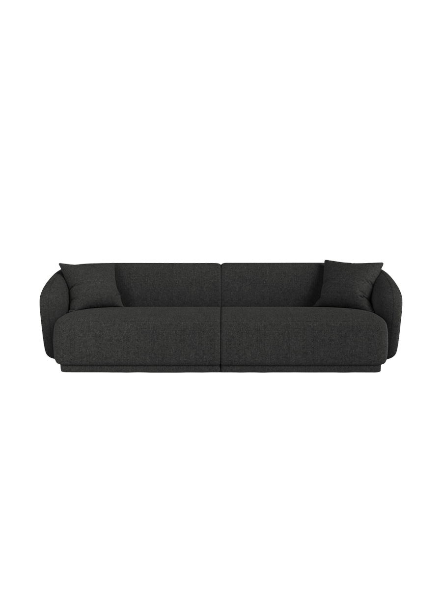 
Canapé design 4 places "Jane" - Chenille anthracite