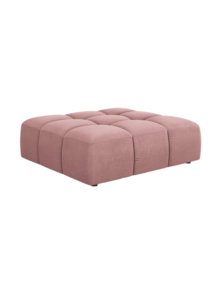 
Design Sitzpouf "Adams" - Chenille Rosa / 96 x 96 cm