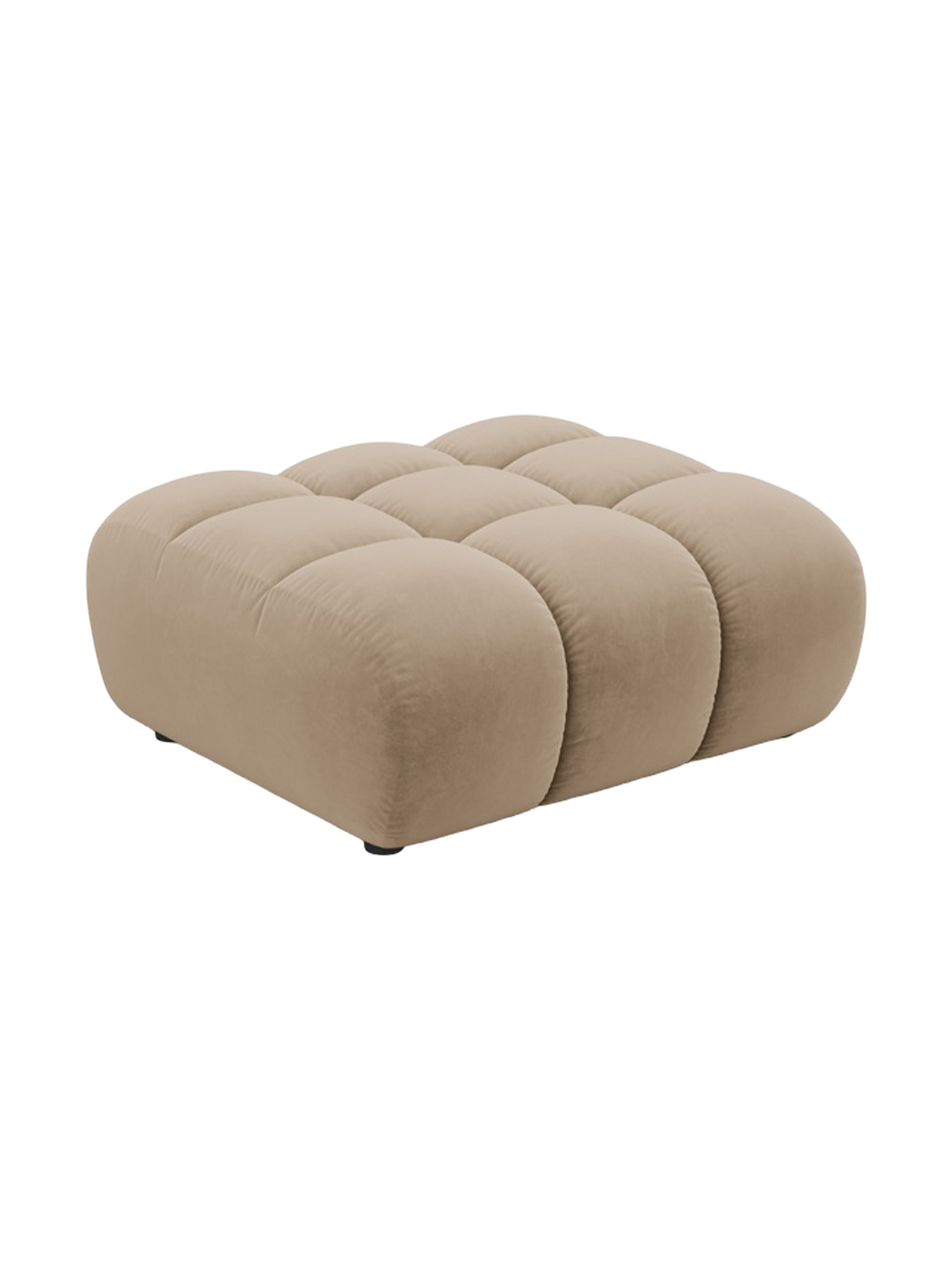 
"Arden" Design Ottoman - Velvet Sand